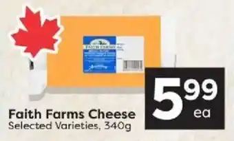 Quality Foods Faith Farms Cheese offer