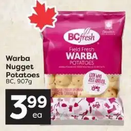 Quality Foods Warba Nugget Potatoes BC offer