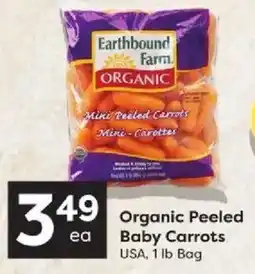 Quality Foods Organic Peeled Baby Carrots offer