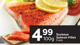 Quality Foods Sockeye Salmon Fillet offer