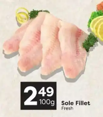 Quality Foods Sole Fillet offer
