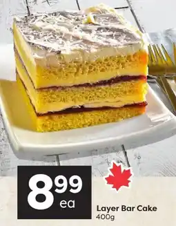 Quality Foods Layer Bar Cake offer