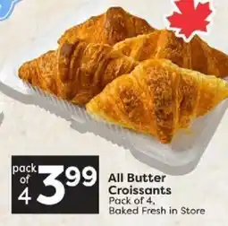 Quality Foods All Butter Croissants offer