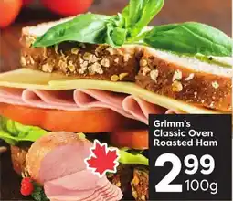 Quality Foods Grimm's Classic Oven Roasted Ham offer