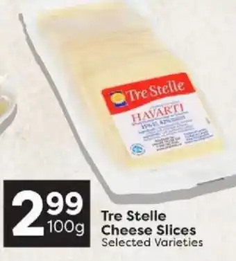 Quality Foods Tre Stelle Cheese Slices offer
