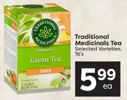 Quality Foods Traditional Medicinals Tea offer