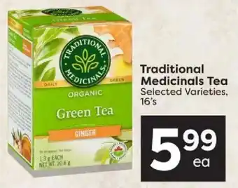 Quality Foods Traditional Medicinals Tea offer