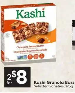 Quality Foods Kashi Granola Bars offer