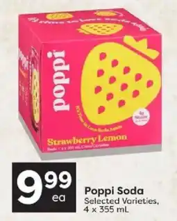 Quality Foods Poppi Soda offer