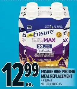Metro Ensure high protein meal replacement offer