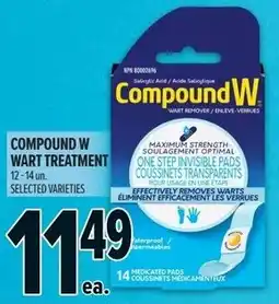 Metro Compound w wart treatment offer
