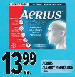 Metro Aerius allergy medication offer