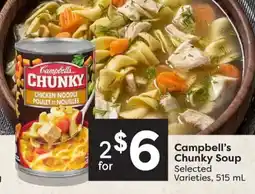 Quality Foods Campbell's Chunky Soup offer