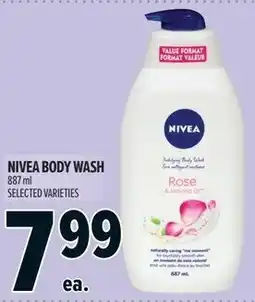 Metro Nivea body wash offer