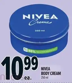Metro Nivea body cream offer