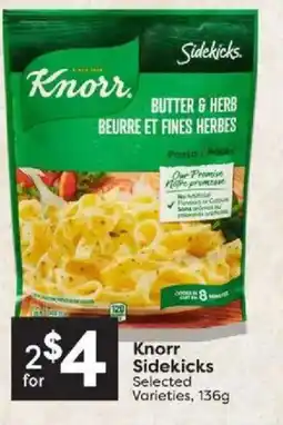 Quality Foods Knorr Sidekicks offer