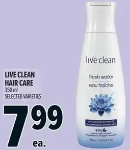 Metro Live clean hair care offer