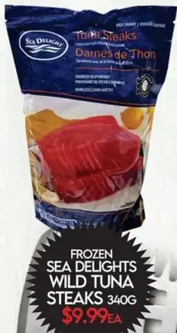 Fiesta Farms Frozen sea delights wild tuna steaks offer