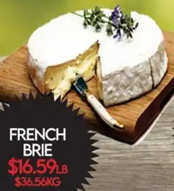 Fiesta Farms French brie offer