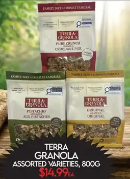 Fiesta Farms Terra granola offer