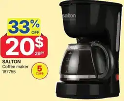 Rossy Salton Coffee maker offer
