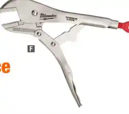 Home Depot 10 torque lock straight jaw locking pliers offer