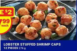 M & M Food Market LOBSTER STUFFED SHRIMP CAPS offer