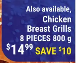 M & M Food Market Chicken Breast Grills offer