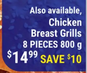 M & M Food Market Chicken Breast Grills offer
