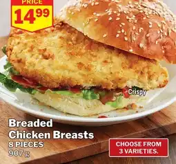 M & M Food Market Breaded Chicken Breasts offer