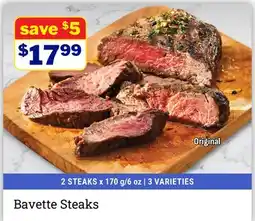 M & M Food Market Bavette Steaks offer