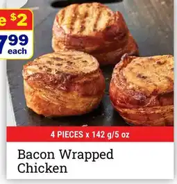 M & M Food Market Bacon Wrapped Chicken offer