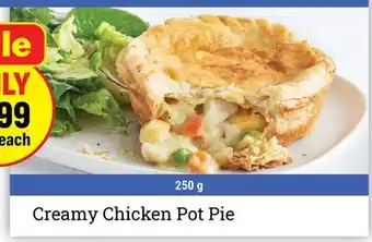 M & M Food Market Creamy Chicken Pot Pie offer