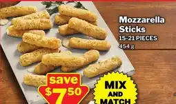 M & M Food Market Mozzarella Sticks offer