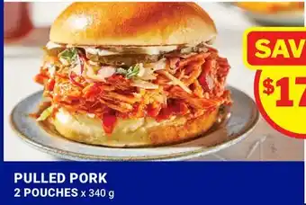 M & M Food Market PULLED PORK offer