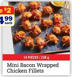 M & M Food Market Mini Bacon Wrapped Chicken Fillets offer