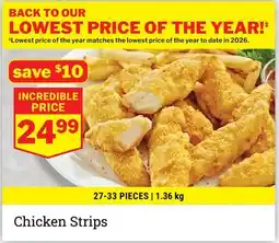 M & M Food Market Chicken Strips offer