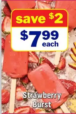 M & M Food Market Strawberry Burst offer