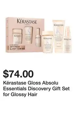 Sephora Kérastase Gloss Absolu Essentials Discovery Gift Set for Glossy Hair offer