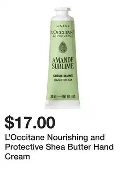 Sephora L'Occitane Nourishing and Protective Shea Butter Hand Cream offer
