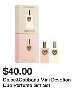 Sephora Dolce&Gabbana Mini Devotion Duo Perfume Gift Set offer