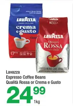 Highland Farms Lavazza Espresso Coffee Beans offer