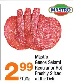 Highland Farms Mastro Genoa Salami offer