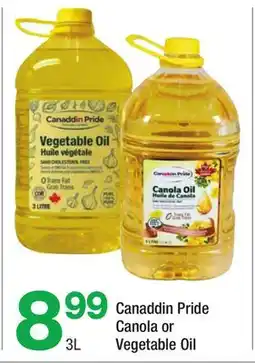 Highland Farms Canaddin Pride Canola or Vegetable Oil offer