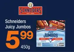 Highland Farms Schneiders Juicy Jumbos offer
