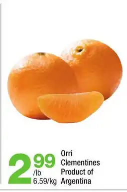 Highland Farms Orri Clementines offer
