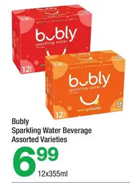 Highland Farms Bubly Sparkling Water Beverage offer