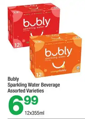 Highland Farms Bubly Sparkling Water Beverage offer