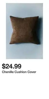 H&M Chenille Cushion Cover offer