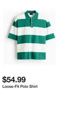 H&M Loose-Fit Polo Shirt offer